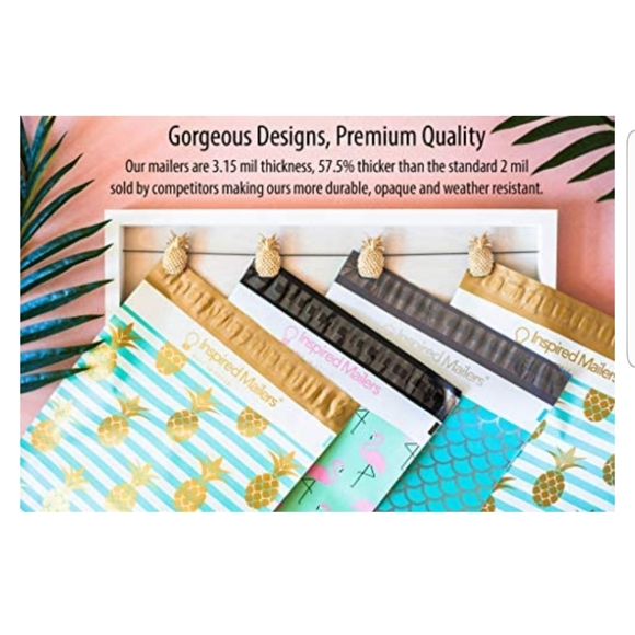 25 ct  XL  14.5 x 19" PINK ROSE MAILERS - Picture 10 of 14